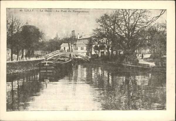 Lille Nord Lille Deule Pont Ramponneau