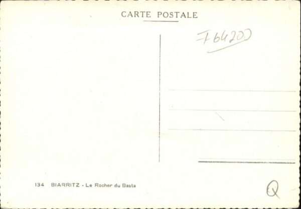Biarritz Pyrenees Atlantiques Biarritz Rocher Basta – Bild 2