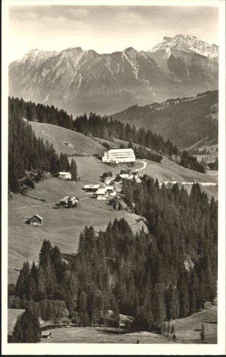 Riezlern Kleinwalsertal Vorarlberg Riezlern Kleinwalsertal Kuranstalt Klin