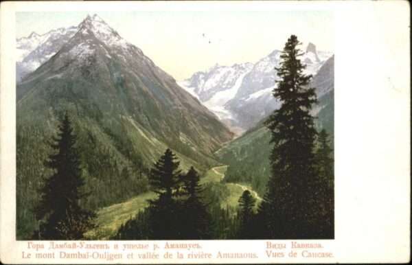 Kasbek [handschriftlich] Mont Dambai-Ouljgen V