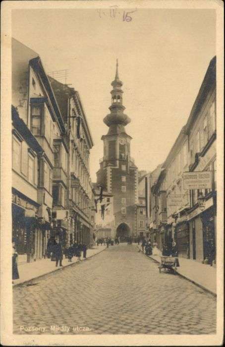 Bratislava Pressburg Pozsony Pozsony