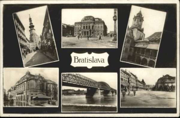 Bratislava Pressburg Pozsony Bratislava