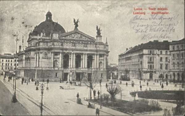 Lemberg Lwow Lviv Stadttheater