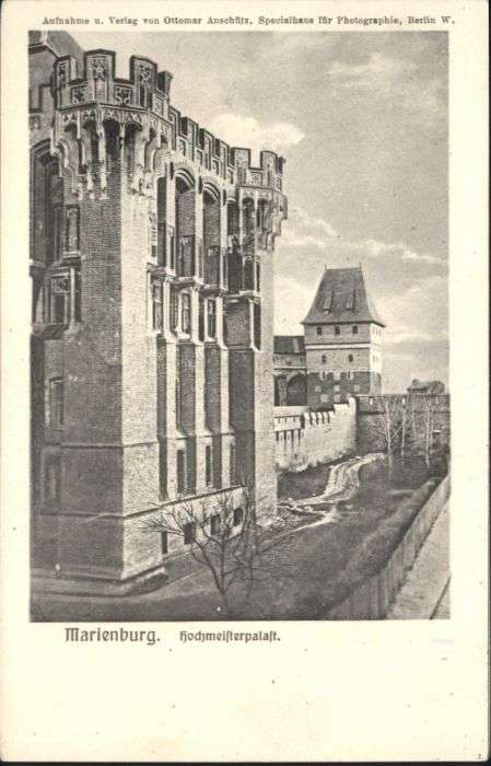 Marienburg Westpreussen Marienburg Hochmeisterpalast