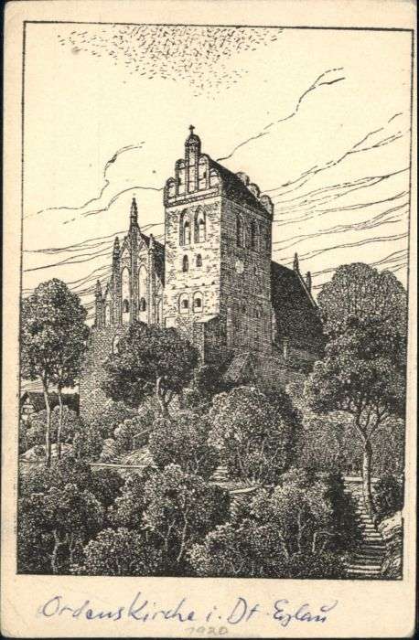 Deutsch Eylau Ordenskirche Künstler W. Lenz