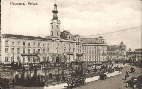 Warszawa Warschau Ratusz