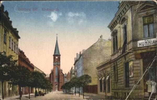 Oderberg Bohumin Czechia Oderberg Bahnhof Kirchengasse