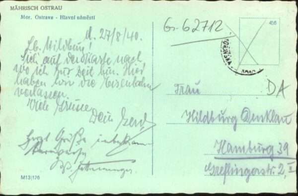 Maehrisch-Ostrau Ostrava Mährisch-Ostrau Mor. Ostrava Namesti – Bild 2