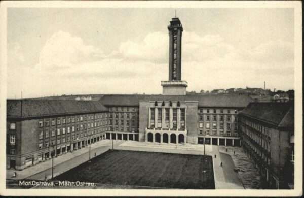 Maehrisch-Ostrau Ostrava Mährisch-Ostrau Mor. Ostrava Rathaus