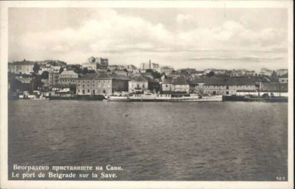 Belgrad Serbien Belgrad Port Save