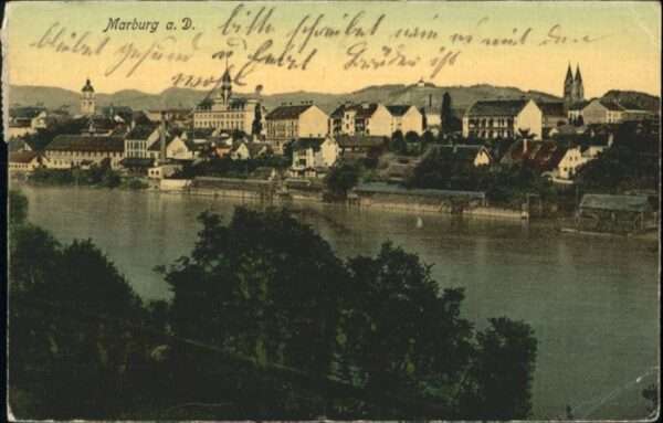 Marburg Drau Maribor Marburg_Drau