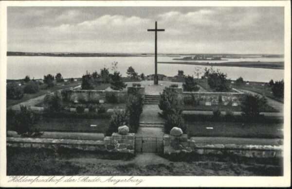 Angerburg Ostpreussen Angerburg Heldenfriedhof