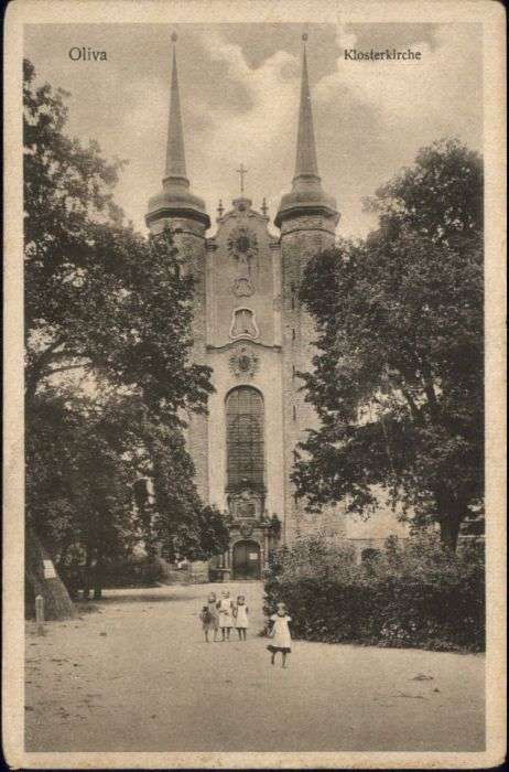 Oliva Westpreussen Danzig Gdansk Oliva Klosterkirche