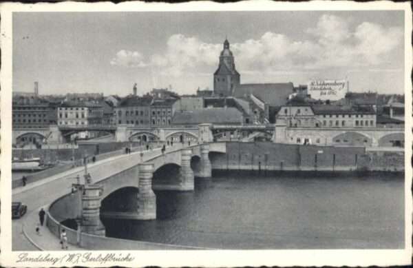 Landsberg Warthe Gerloff Brücke