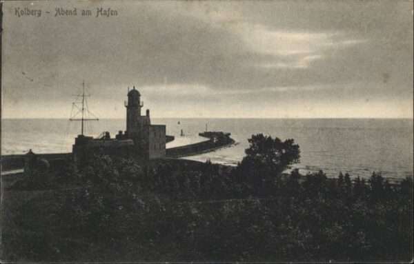 Kolberg Ostseebad Kolobrzeg Kolberg Hafen Leuchtturm