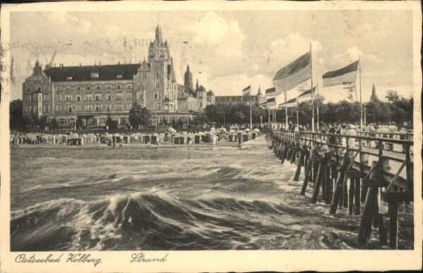 Seebad Kolberg Ostsee Strand