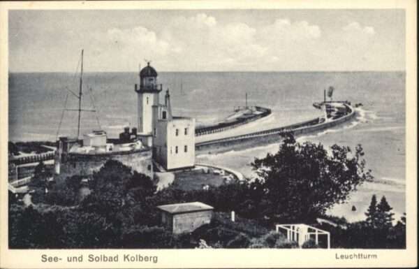 Kolberg Ostseebad Kolobrzeg Kolberg Seebad Leuchtturm