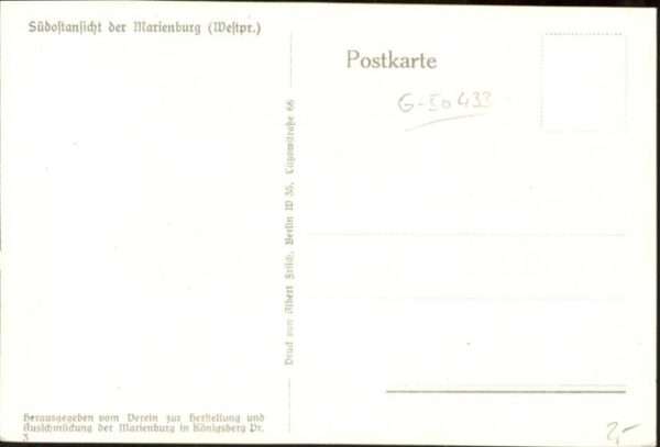 Marienburg Westpreussen – Bild 2