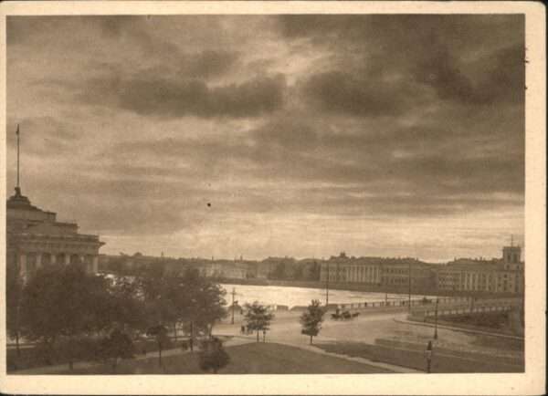 Leningrad St Petersburg Leningrad Neva Republican Brücke Quai U