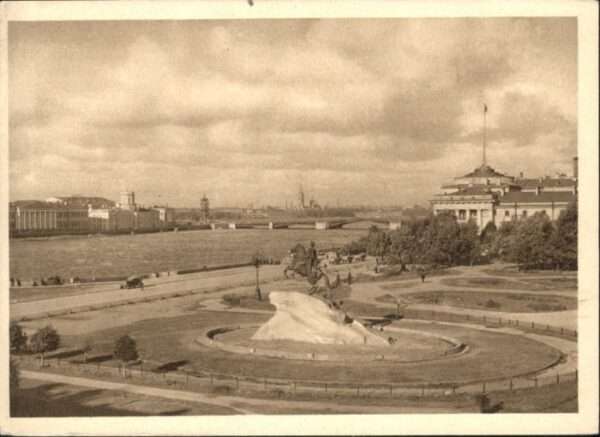 Leningrad St Petersburg Leningrad Square Decembrists Neva
