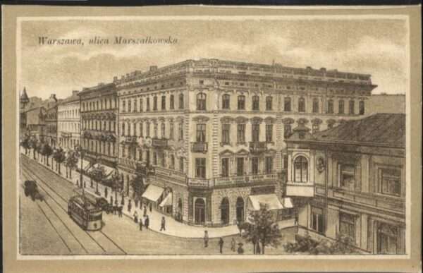 Warszawa Warschau Marszalkowska Strassenbahn
