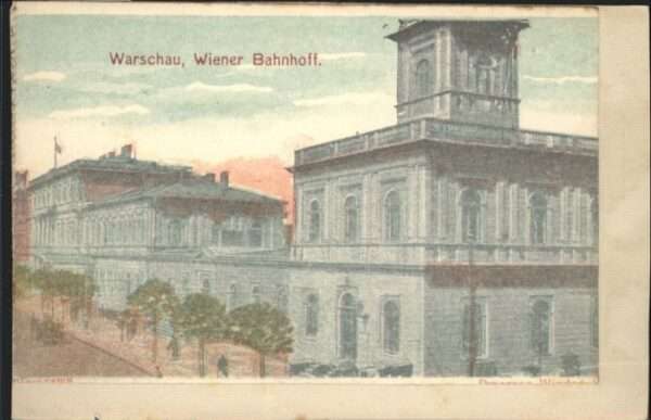 Warschau Masowien Warschau Wiener Bahnhof