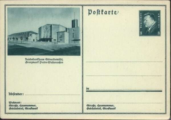 Schneidemuehl eichsdankhaus Posen Westpreussen