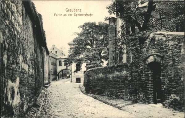 Graudenz Westpreussen Graudenz Speicherstrasse