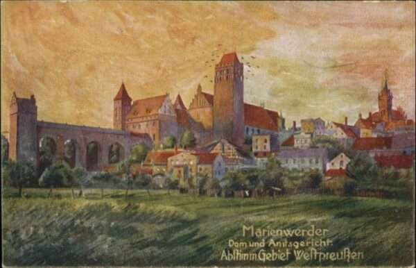 Marienwerder Westpreussen Marienwerder Dom Amtsgericht Westpreuss