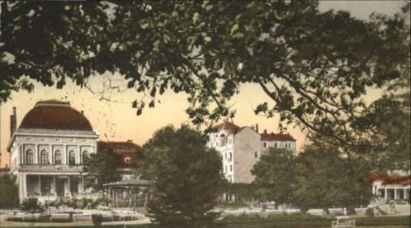 Franzensbad Kurhaus Kurplatz