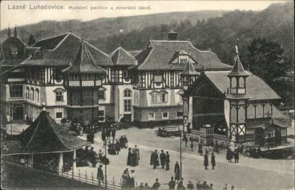Luhacovice Lazne Hudebni Pavillon Mineralni Lazne