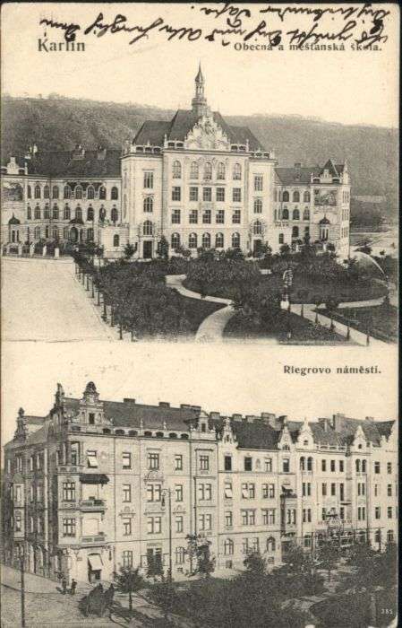Karlin Skola Riegrovo Namesti