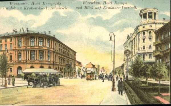Warszawa Warschau Hotel Europa Krakauer Vorstadt