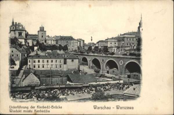 Warschau Masowien Warschau Warszawa Kierbedz Brücke