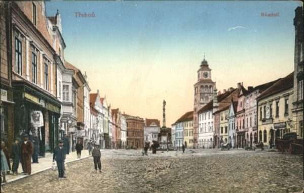 Trebon Czechia Trebon Namesti