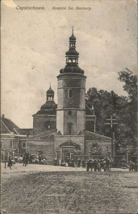 Czestochowa Schlesien Kosciol Sw. Barbary