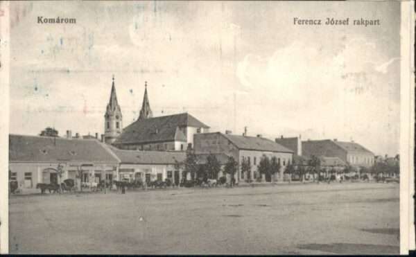 Komarom Komarno Slovakia Komarom Ferencz Jozsef Rakpart