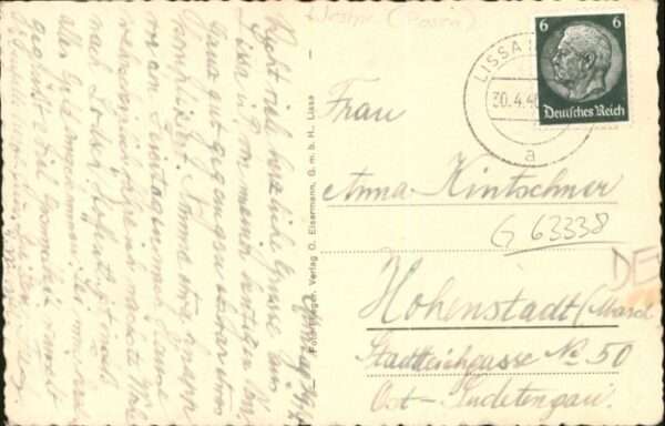 Lissa Wartheland Lissa Warthegau A. H. Strasse – Bild 2