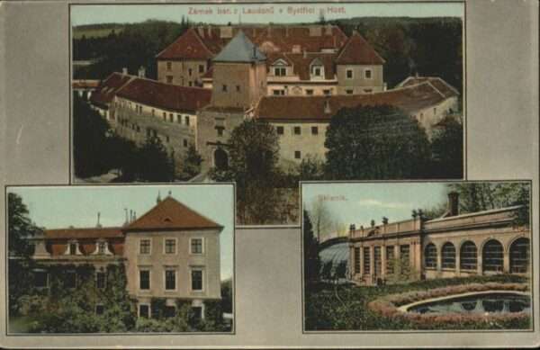 Bystrice pod Hostynem Zamek Schloss Sklenik