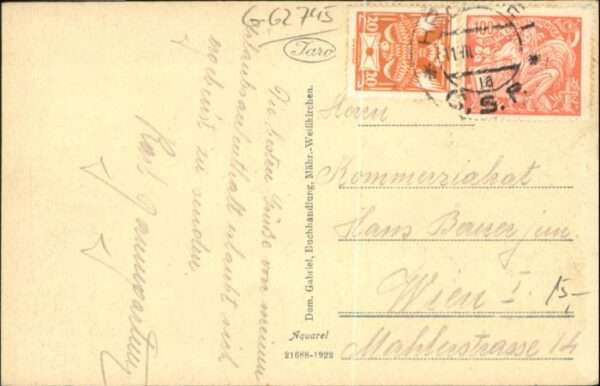 Maehrisch-Weisskirchen etschwaufer Villenviertel – Bild 2