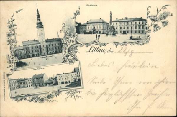 Littau Litovel Czechia Littau Rathaus Stadtplatz