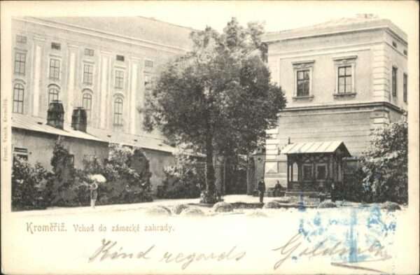 Kremsier Kromeriz Czechia Kromeriz Vchod zamecke zahrady