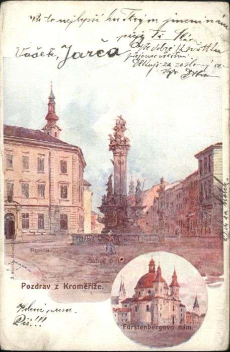 Kremsier Kromeriz Czechia Kromerize Posta Fürstenbergovo