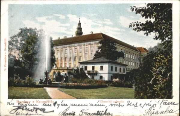 Kremsier Kromeriz Czechia Kromerize Zamek Zahrada