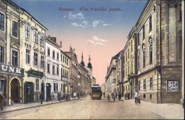 Olomouc Trida Frantiska Josefa Strassenbahn