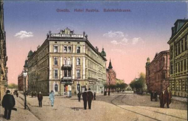 Olmuetz Olomouc Olmütz Hotel Austria Bahnhofstrasse