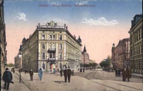 Olmuetz Olomouc Olmütz Hotel Austria Bahnhofstrasse