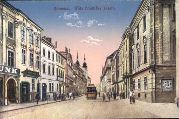 Olomouc Trida Frantiska Josefa Strassenbahn