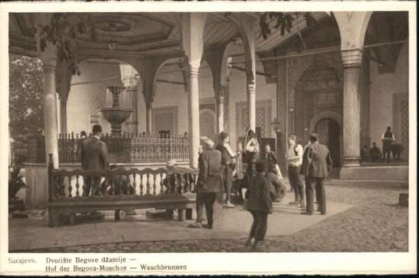 Sarajevo Hof Begova Moschee Waschbrunnen