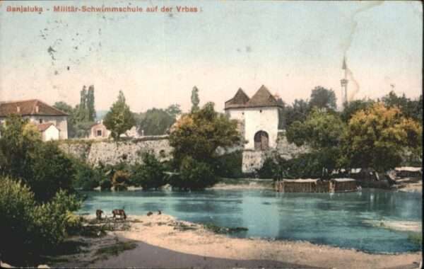 Banjaluka Banja Luka Banjaluka Militär Schwimmschule Vrbas